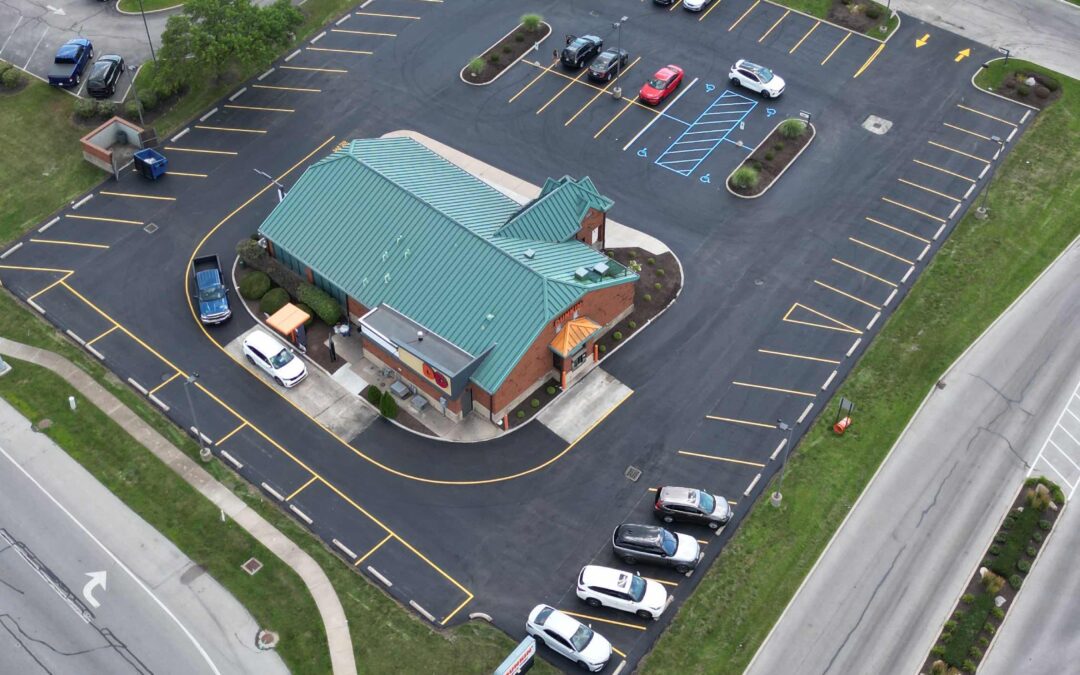 Our Projects – Commercial Parking Lot Paving at Dunkin Donuts in Perrysburg, Ohio